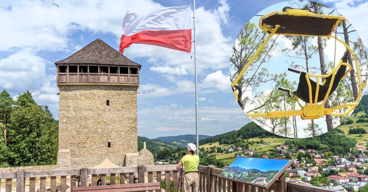 Muszyna: Pierwszy podniebny rower w Polsce! Na czym polega zabawa, którędy przebiegnie trasa, kiedy będzie można pojeździć?