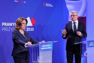 Debata Kidawa-Błońska - Jaśkowiak. "Wyższy wiek emerytalny jest dobry"