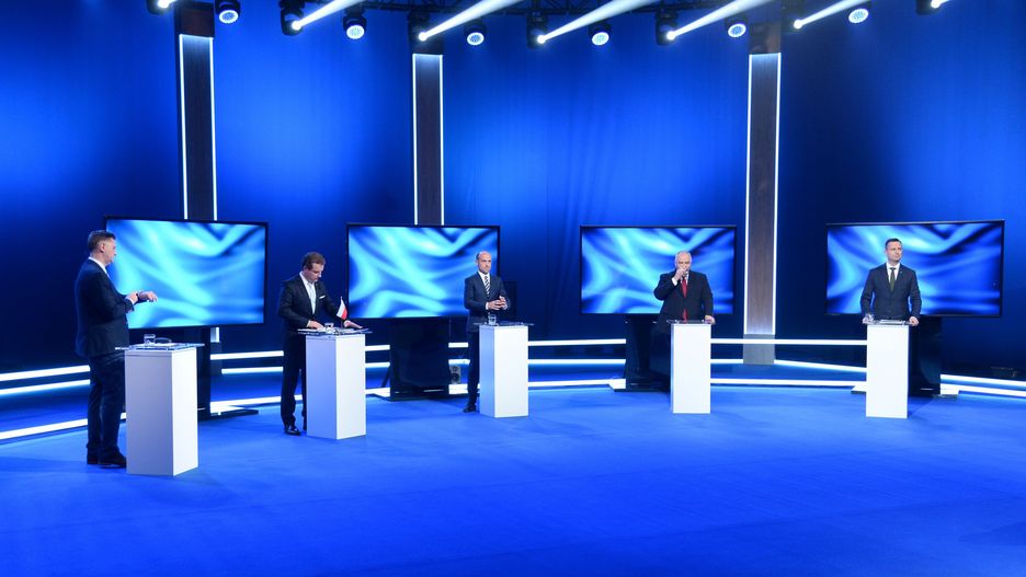 Debata wyborcza w TVP