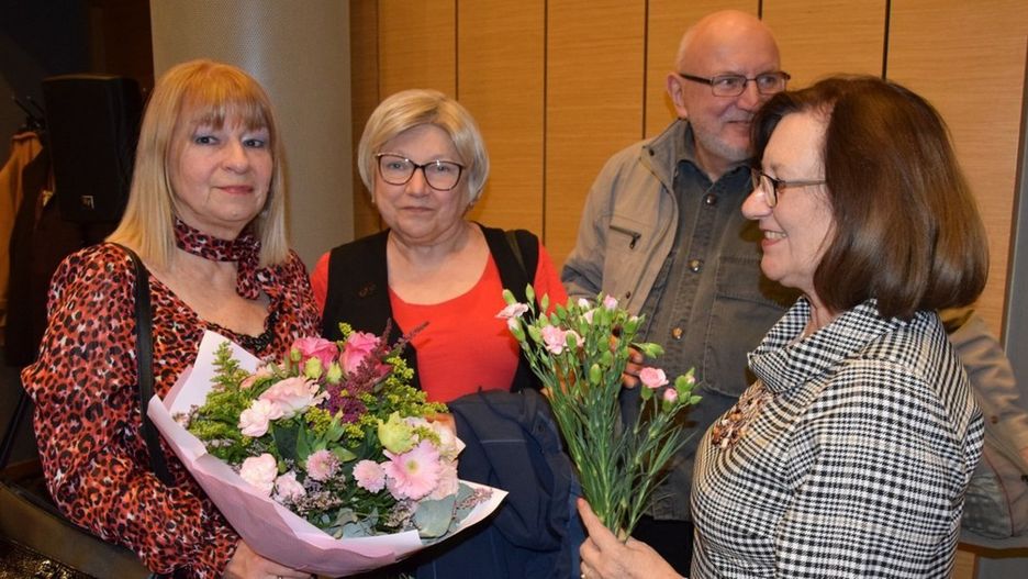 Anna Andrych świętowała 40 lat twórczości w Zduńskiej Woli. Postać wybitna znów wzruszyła