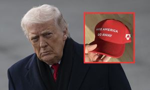 Takie czapki noszą Grenlandczycy. Protestują przeciwko Trumpowi