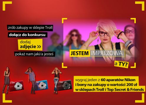 Pokażcie, jacy jesteście - wiosenny konkurs NIKONA i marki odzieżowej TROLL