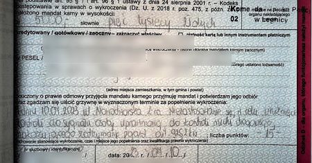 Pięć tys. zł mandatu i 15 punktów. Na tym nie koniec kar dla kierowcy