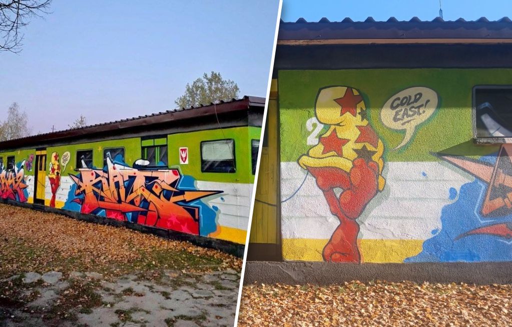 Nurzec-Stacja: W miejscowości powstał wyjątkowy mural, ma 100 m/kw powierzchni!