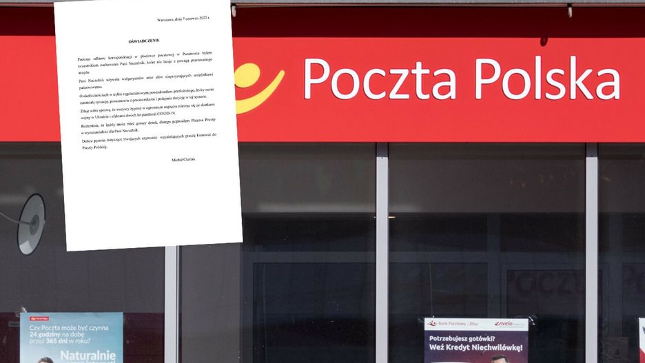 Naczelniczka Poczty Polskiej może stracić pracę za rozmowę z ministrem/ Twitter printscreen