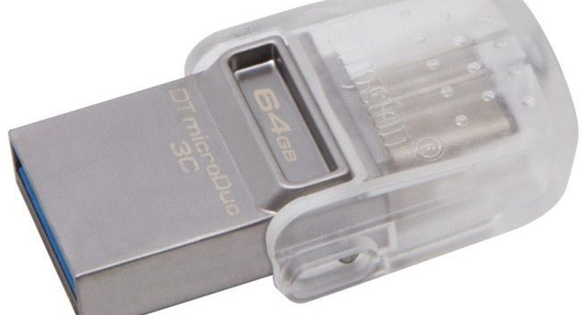 DataTraveler microDuo 3C - dwustronny pendrive od Kingstona