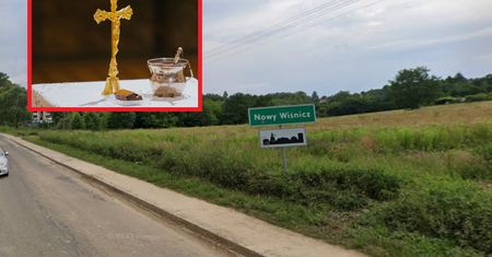 Wszedł na ołtarz i uszkodził krzyż. 35-latka obezwładnili parafianie