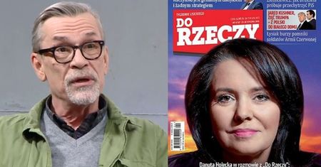 Żakowski kpi z Holeckiej: "Poniosło ją w wywiadzie. Twarz propagandy"