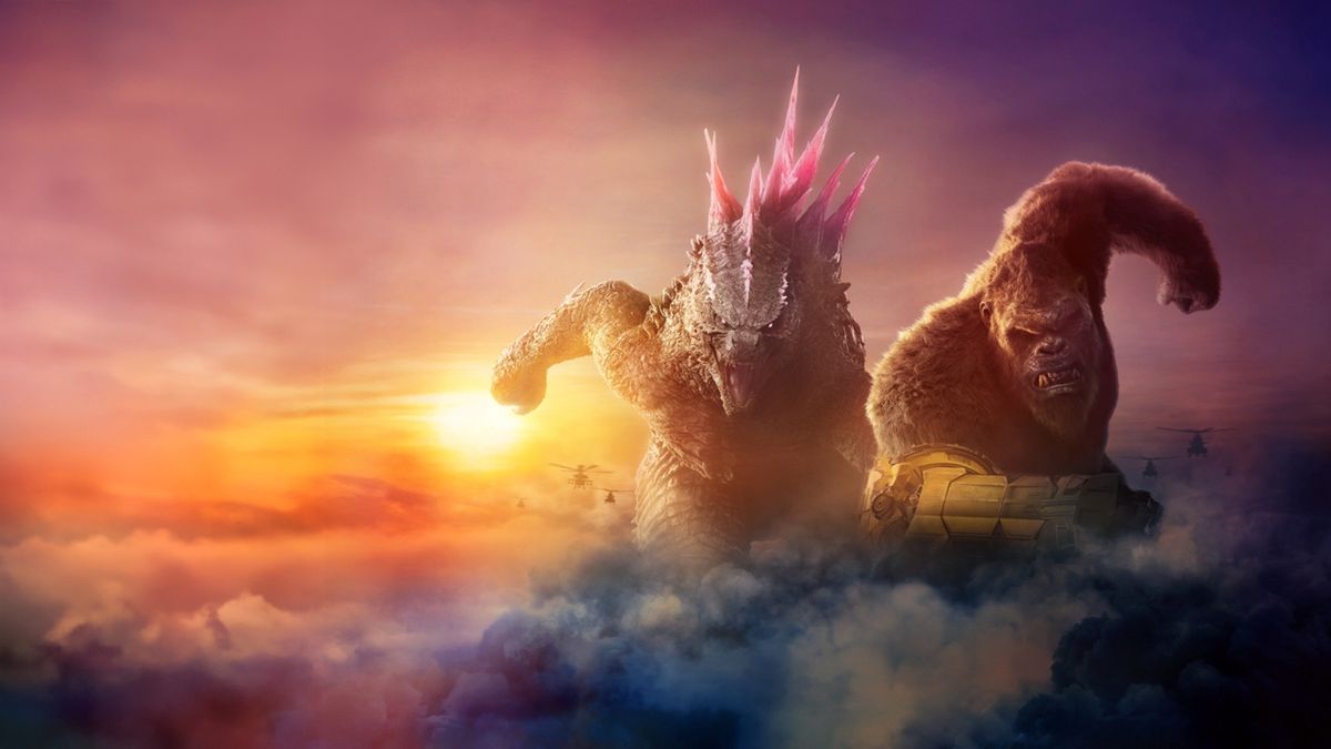 kadr z filmu "Godzilla i Kong: Nowe imperium"