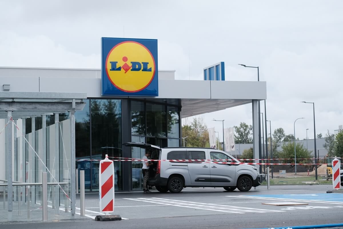 Lidl przy ul. Turystycznej w Lublinie