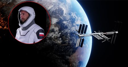 Sławosz Uznański nad Polską. ISS przetnie nocne niebo