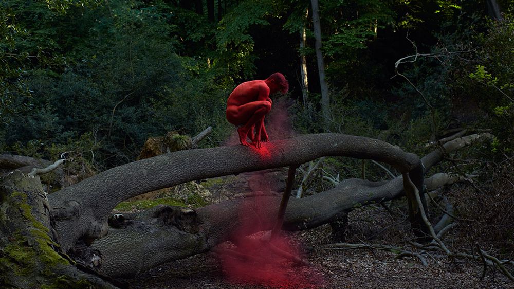 Tancerze na tle pięknych krajobrazów autorstwa Bertila Nilssona 1