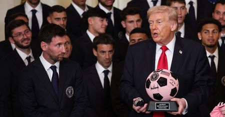 Lionel Messi w Białym Domu. Słowa Donalda Trumpa zmieszały piłkarza