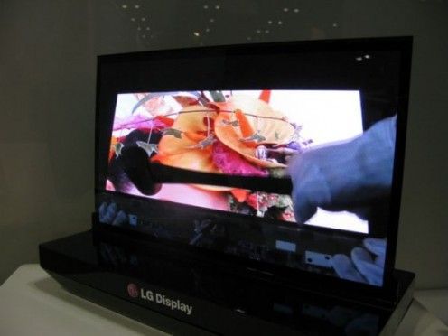 LG pokazuje twardy OLED 15"