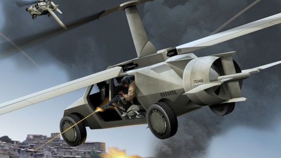 Tak będzie wyglądał bojowy pojazd przyszłości 1