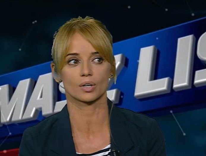 Anna Przybylska w programie "Tomasz Lis na żywo"