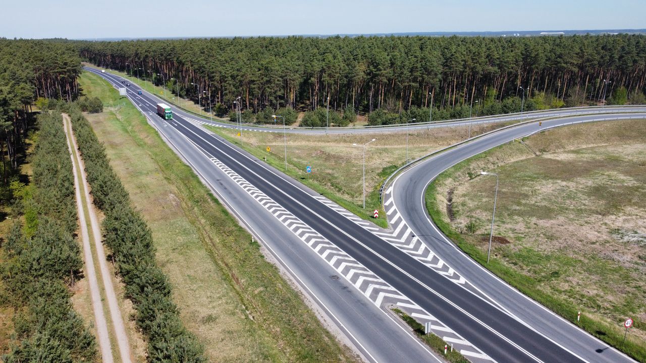 Droga S10 odc. Toruń Zach. - Toruń Płd. w obecnym kształcie