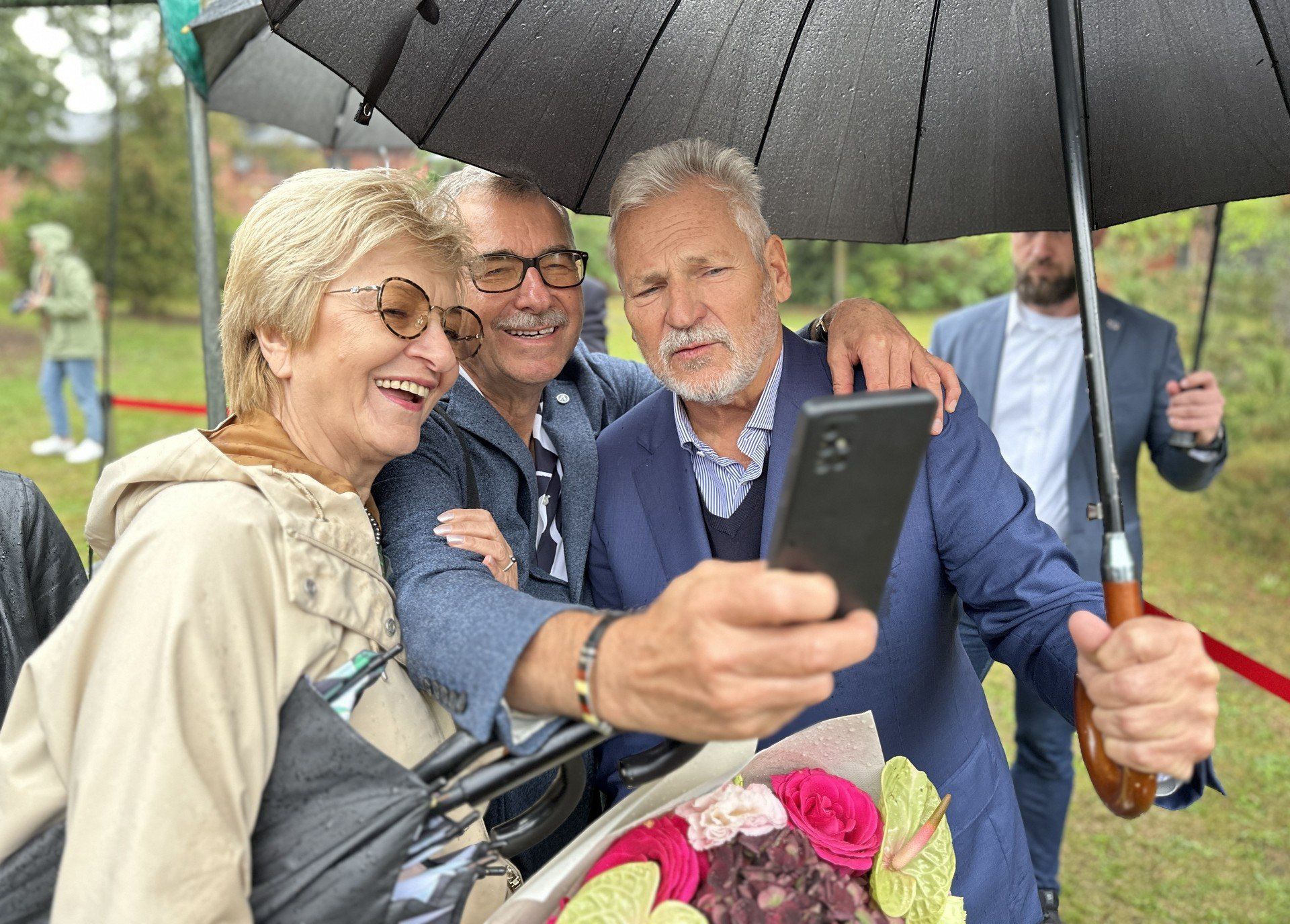 Aleksander Kwaśniewski w Spale