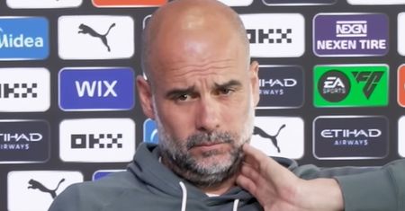 Salwa śmiechu. Pep Guardiola rozbawił salę jednym słowem