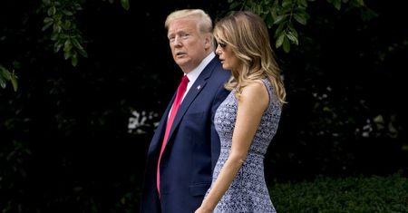 Melania Trump zachwycona nowym ogrodem. Internauci mają inne zdanie