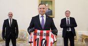 Andrzej Duda zaprosił do Pałacu Prezydenckiego swój ulubiony piłkarski klub