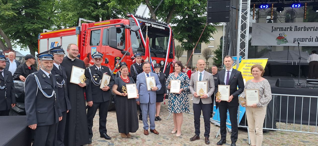 OSP Bodzanów z nowym wozem ratowniczo-gaśniczym!