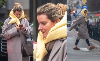 Zofia Zborowska bez grama makijażu i w KAPCIACH buszuje po sklepach w poszukiwaniu prezentów (ZDJĘCIA)