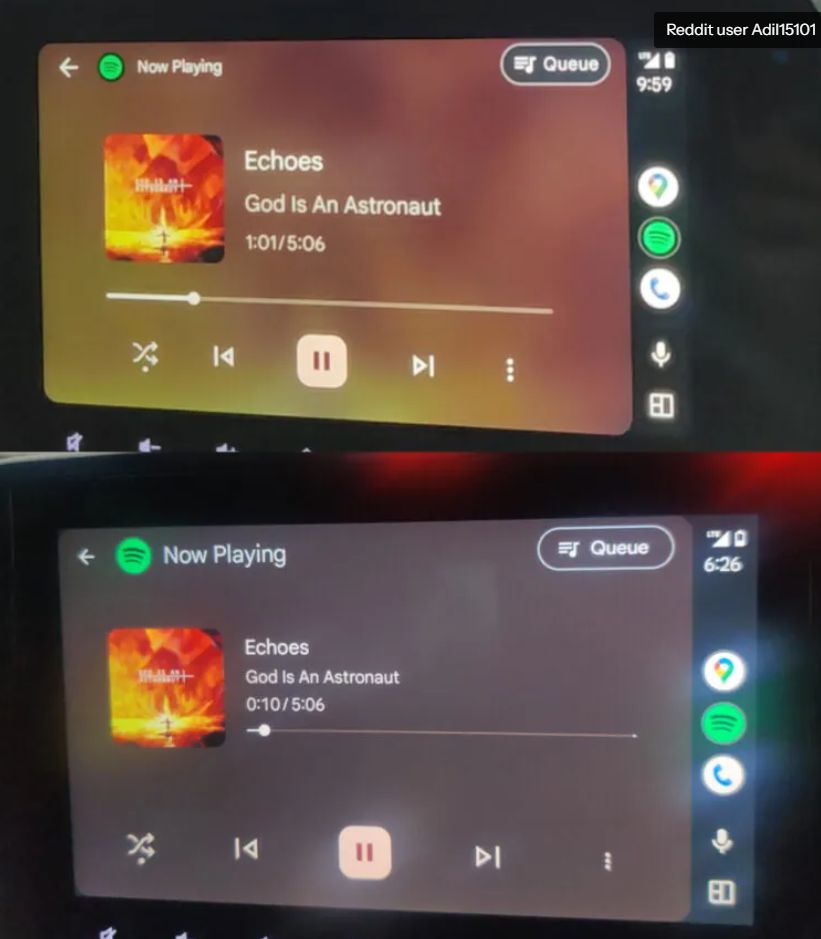 Android Auto przed i po zmianach