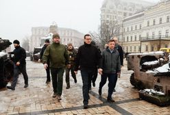 "To test dla całego świata". Premier Morawiecki w Kijowie