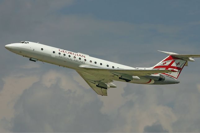 Tu-134 (model inny niż zestrzelony)