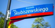 Warszawa. Aleja Krzysztofa Skubiszewskiego. Dyplomata uhonorowany w parku Mazowieckiego