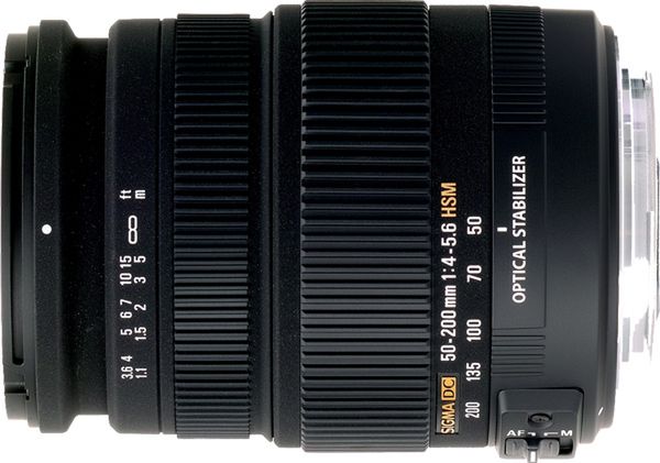 Sigma 50-200mm F4-5.6 DC OS HSM