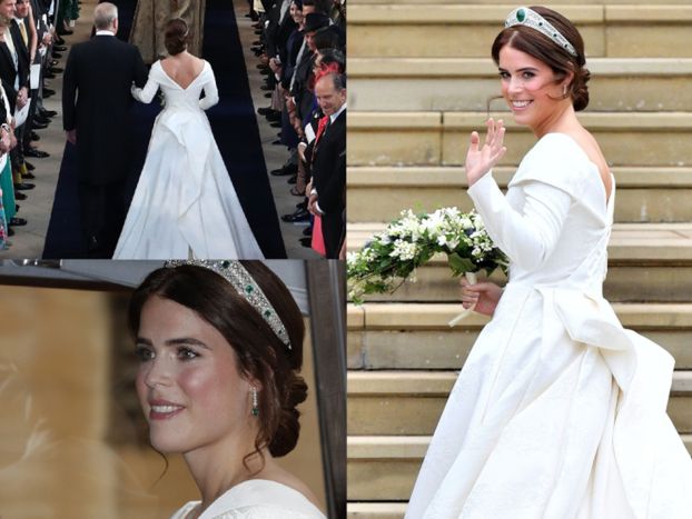 Tak wygląda suknia ślubna księżniczki Eugenii! Piękniejsza od kreacji Meghan i Kate? (ZDJĘCIA)