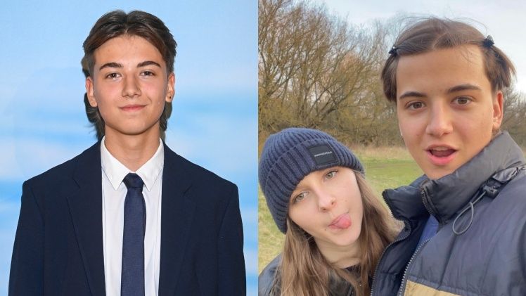 Syn Anny Przybylskiej chwali się zdjęciem namiętnego pocałunku 