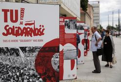 Warszawa. Otwarcie wystawy "TU rodziła się »Solidarność«"