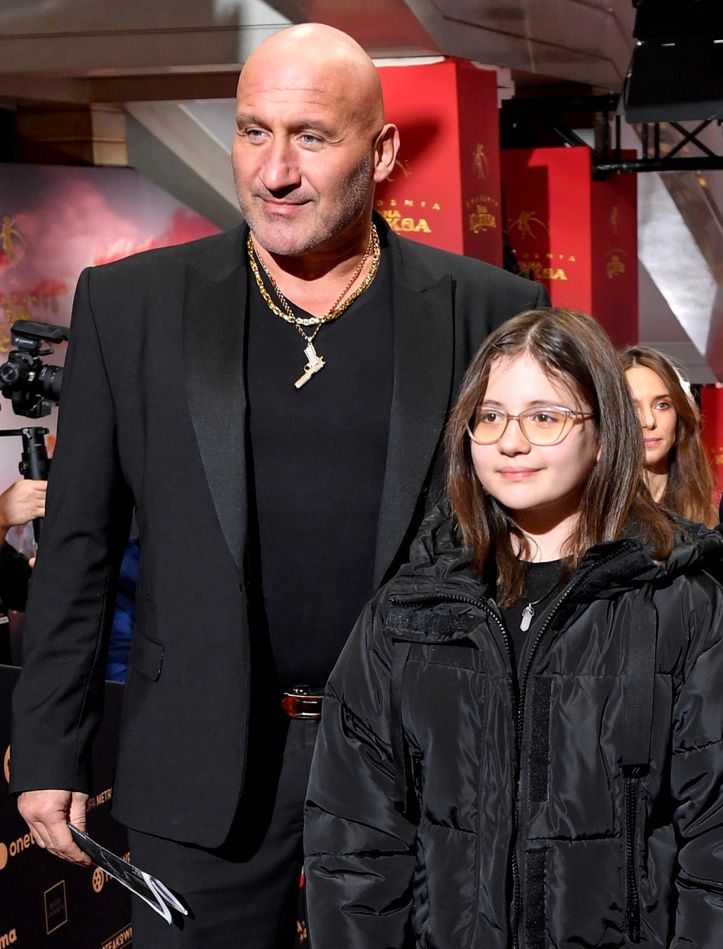 Marcin Najman przyszedł na salony z żoną i córką