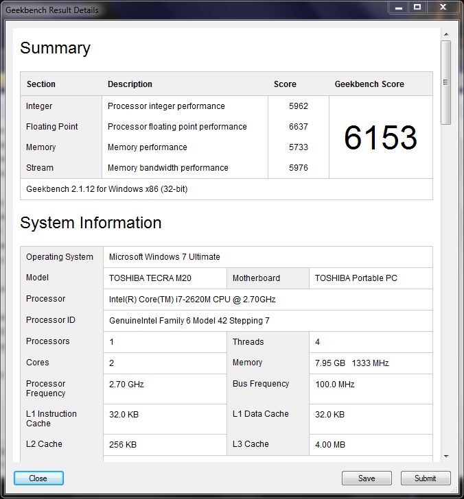 Toshiba Tecra R840 - stworzona do pracy [test cz. 2] 11