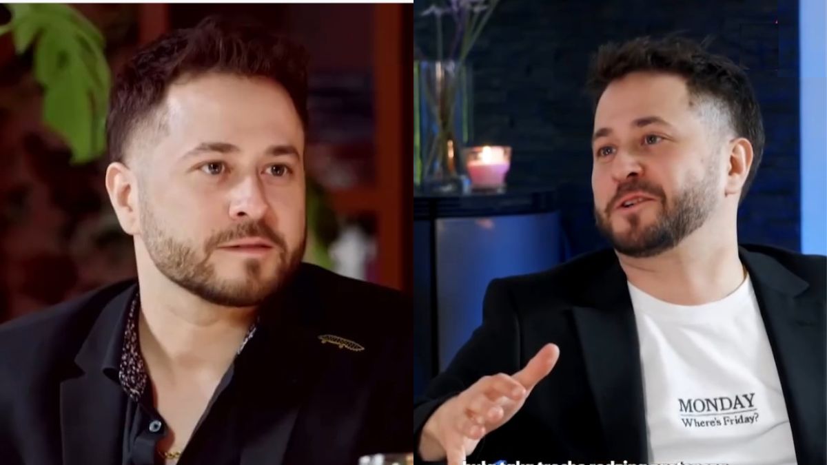 Sergiusz Żymełka w programie "Kolacja w ciemno"