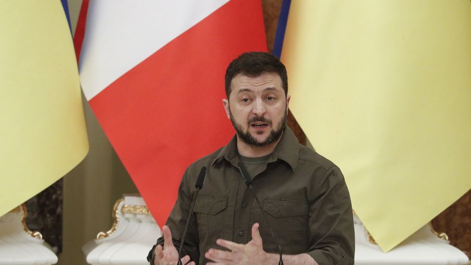 Wołodymyr Zełenski o sytuacji w Mariupolu 