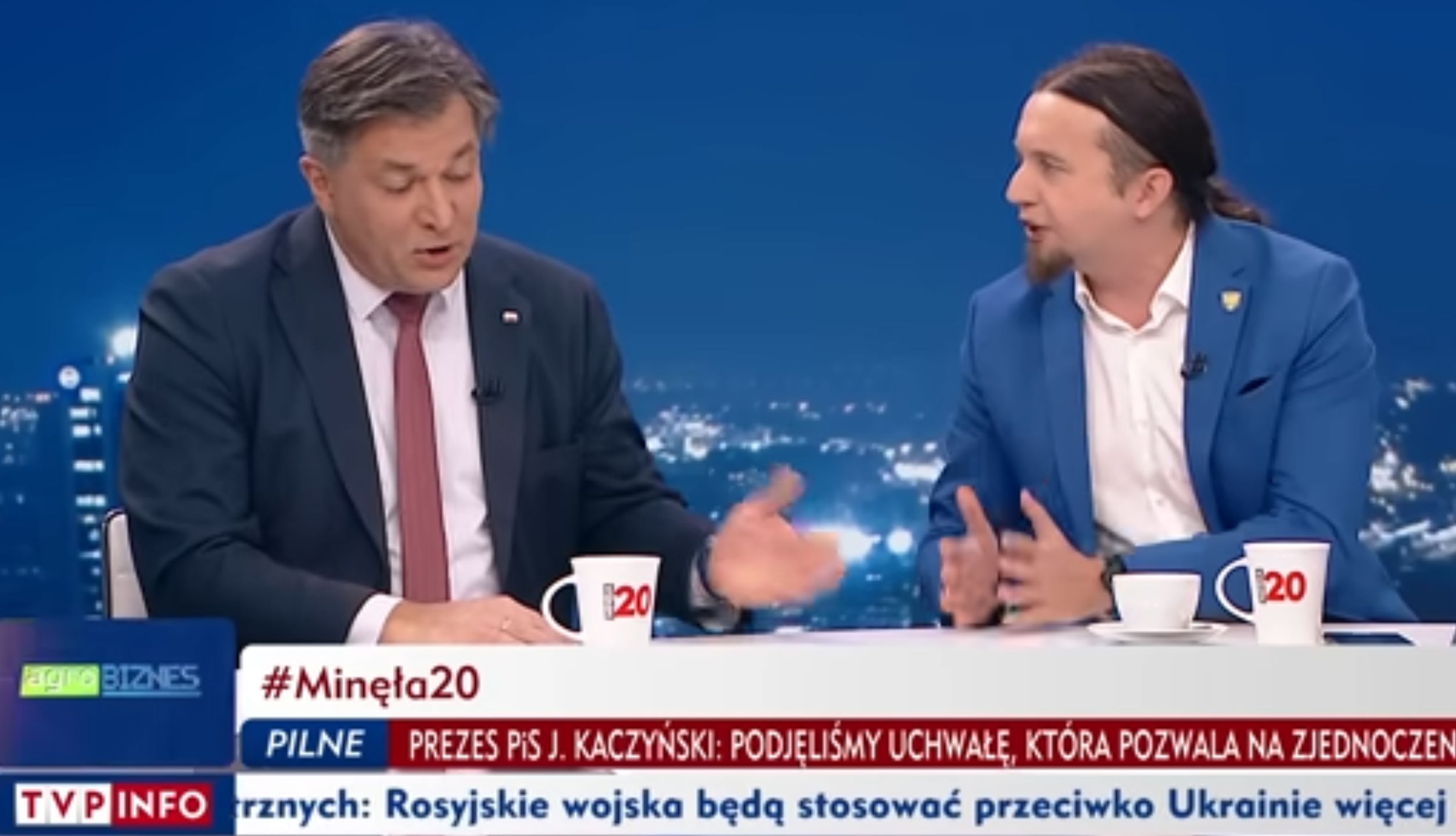 Piotr Kaleta starł się z Łukaszem Kohutem w TVP Info