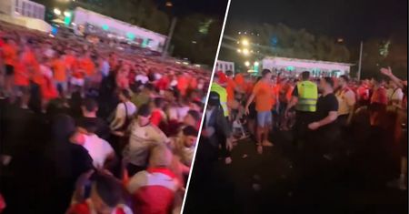 Zamieszki w strefie kibica w Berlinie. Jest nagranie