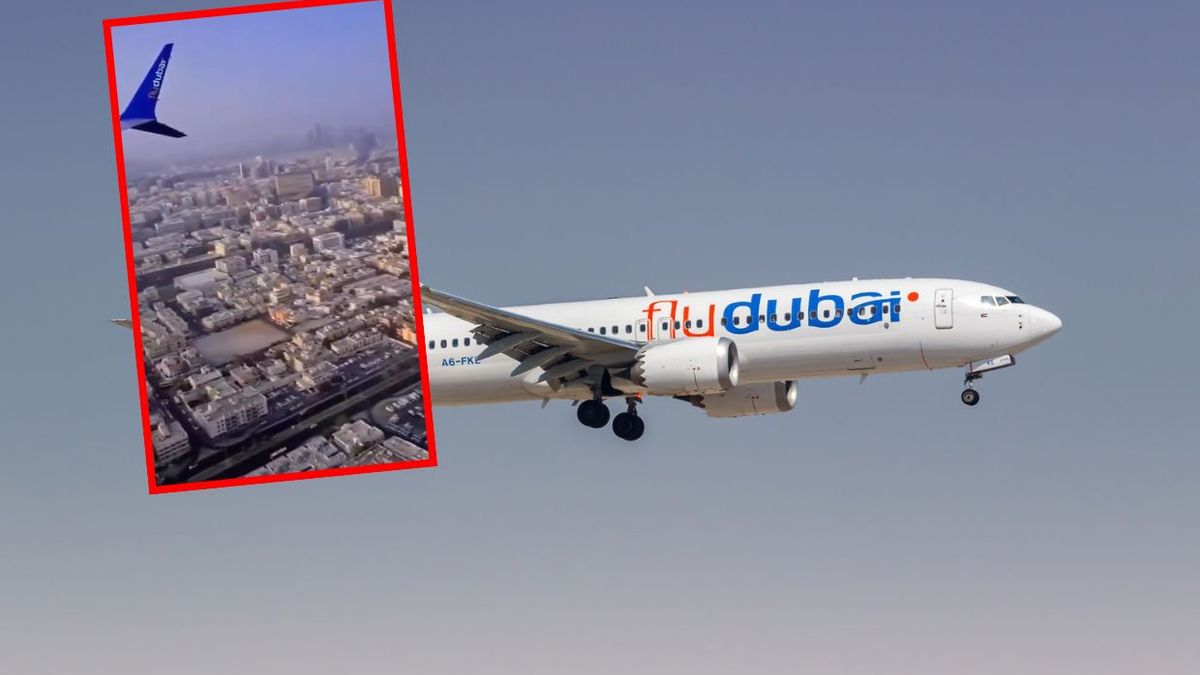 Incydent w samolocie FlyDubai. Jest nagranie