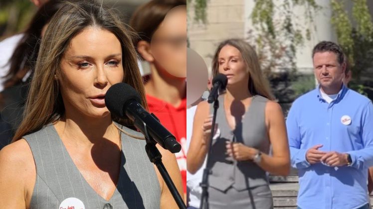 Małgorzata Rozenek wzięła udział w akcji "Nie śpij, bo cię przegłosują"