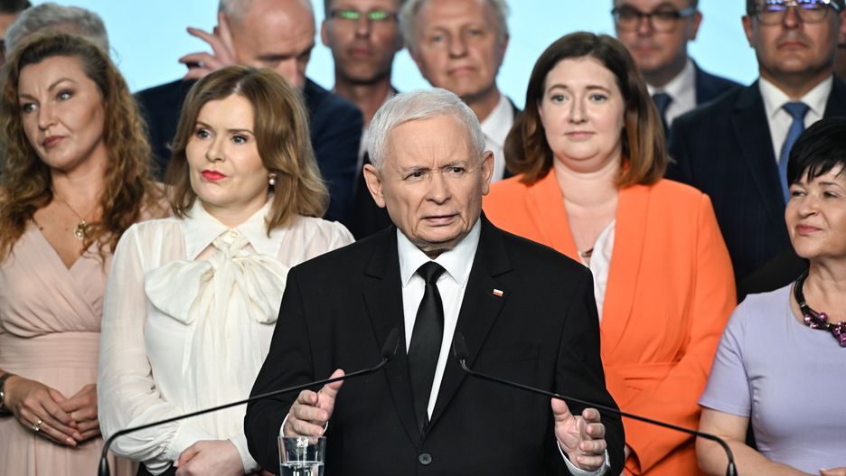 Jarosław Kaczyński na konferencji ws. decyzji PKW