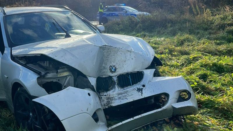 Kierowcy na szczęście nic się nie stało