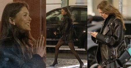 Długonoga Joanna Opozda "przyłapana" na kolacji w najdroższym hotelu w Warszawie (ZDJĘCIA)