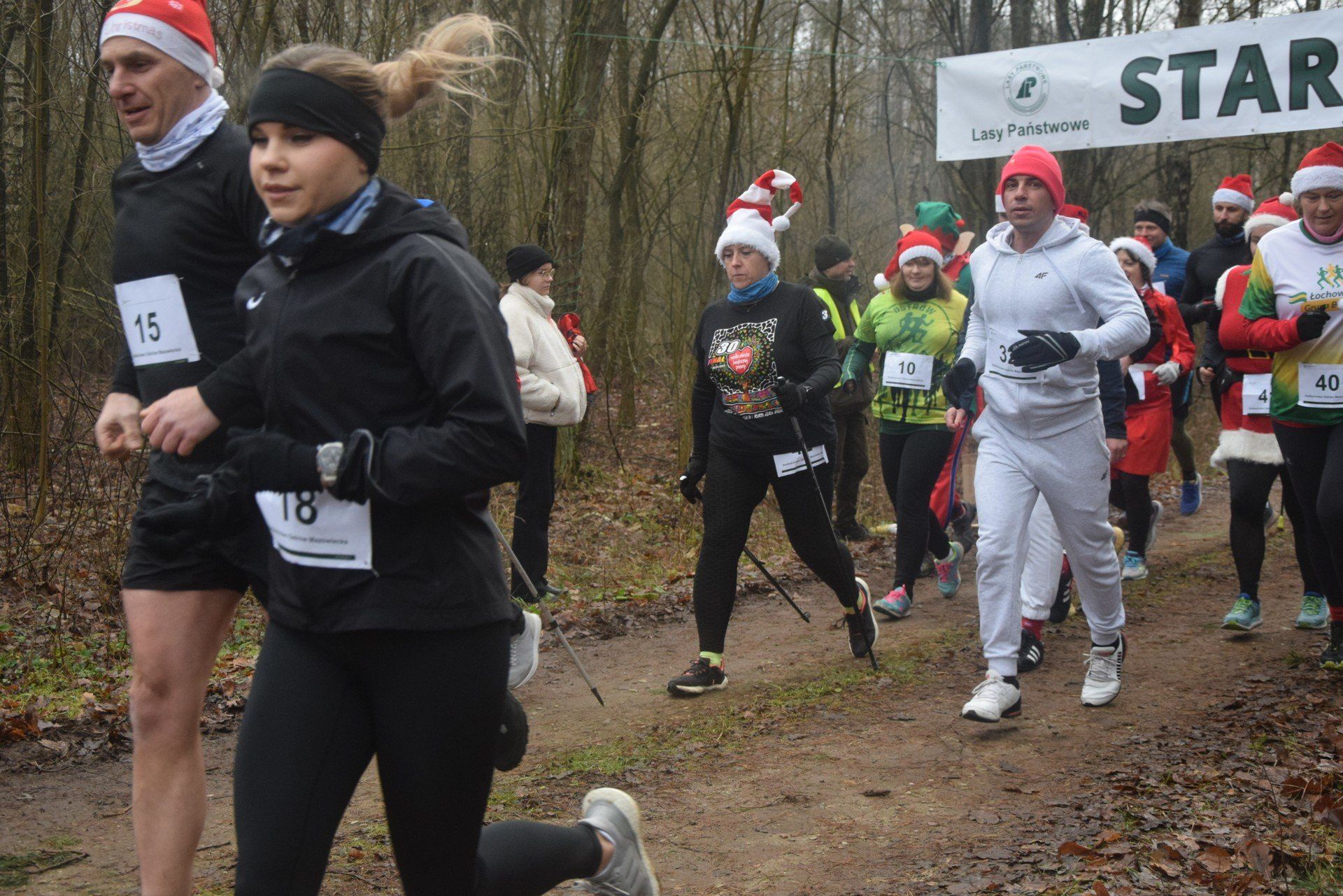 Bieg po choinkę w Orle