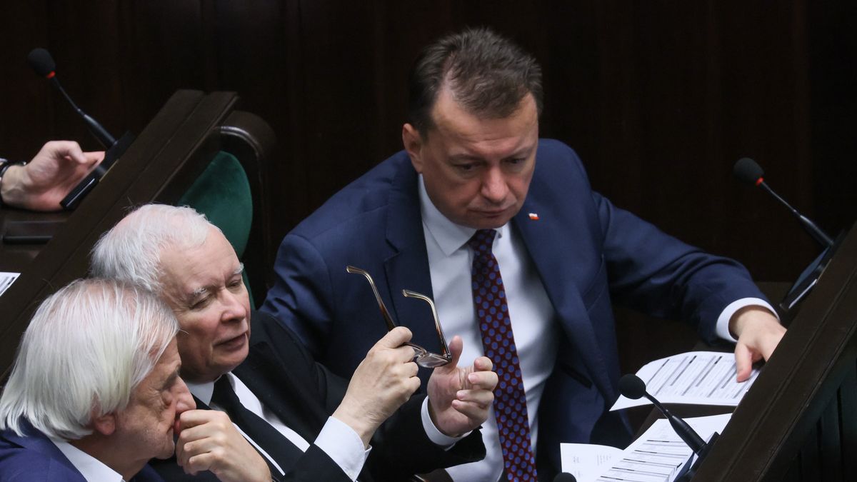 Mariusz Błaszczak, Jarosław Kaczyński i Ryszard Terlecki