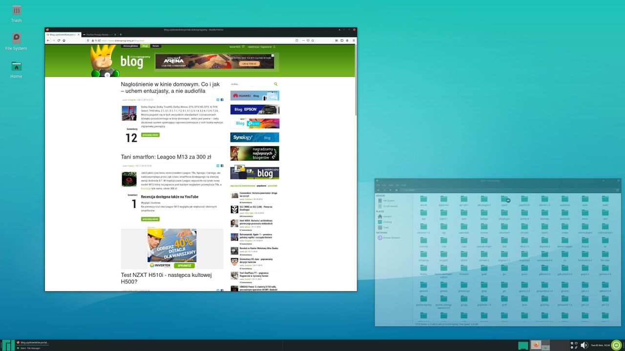 Manjaro Linux i Windows 10 – Dual Boot na Laptopie z UEFI