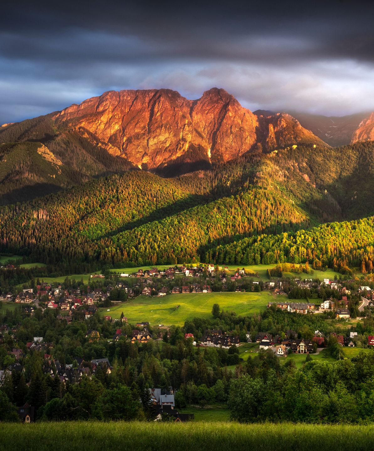 Widok na Giewont